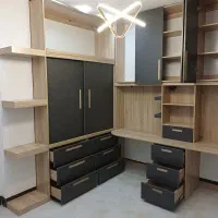 سفارشی سازی چوبلی ام دی اف هایگلاس کابینت کمد