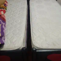 فروش تخت خواب با تشک فنری برجسته نو|مبلمان خانگی و میز عسلی|دهدشت, |دیوار