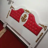 تخت خواب دو نفره و میز ال ای دی