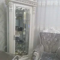 بوفه  رنگ صدفی  جنس چوبی