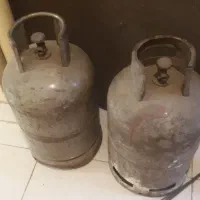 دو عدد کپسول پرسی گاز با رگلاتور