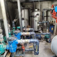 نصب تصفیه گرمایش استخر موتورخانه لوله کشی تعمیرات