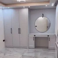 کمد دیواری میز آرایش و تخت تاشو|جاکفشی، کمد، دراور|میبد, |دیوار