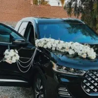 اجاره وگل ارایی ماشین عروس ،دسته گل