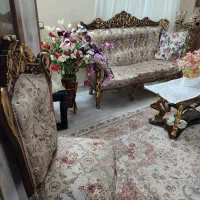 مبل استیلهه نه نفره|مبلمان خانگی و میز عسلی|آبیک, |دیوار