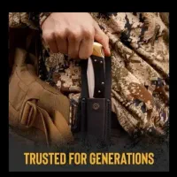 چاقوی آمریکایی طلایی اصلی حک‌دار و با فاکتور معتبر|کوهنوردی و کمپینگ|مسجد سلیمان, |دیوار