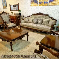 مبل ۸ نفره گل ناز|مبلمان خانگی و میز عسلی|چهاردانگه (تهران), |دیوار