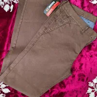 شلوار  کتان وجین مدل راسته .نو