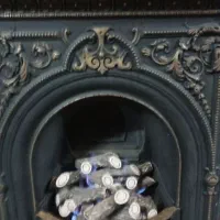 شومینه چدنی تریگارون|بخاری، هیتر، شومینه|بهارستان, |دیوار