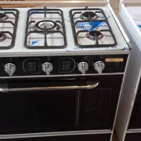 اجاق گاز ساخت طرح فر دیجیتالی / مدل آکوQ350