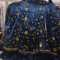 لباس محلی سرمه ای