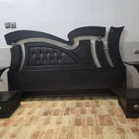تخت ۲ نفره و آینه دلاور|تخت و سرویس خواب|کاشمر, |دیوار