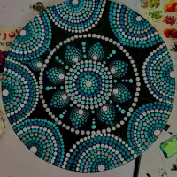 بشقاب سفالی تزئینی