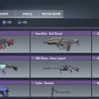 چنج اکانت کرکی کالاف رایگان