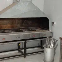 کباب پز ایستاده ۲ متری با دهنه ۵۰