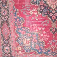 قالی دستباف|فرش|کرمان, |دیوار