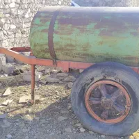 تانکر آب و گازوییل چرخدار ۱۱ بشکه ای|مصالح و تجهیزات ساختمان|شادیان, |دیوار