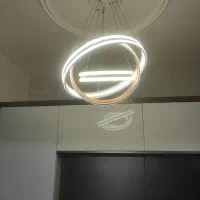 لوستر|لوستر و چراغ آویز|قم, شاه سید علی|دیوار