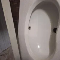 روشویی سنگی مرمر سفید صدفی|لوازم سرویس بهداشتی|چهارباغ, |دیوار