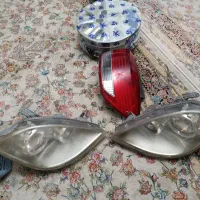 چراغ عقب 206 و تیبا 2 چراغ جلو تیبا و قالپاق|قطعات یدکی و لوازم جانبی|کرج, عظیمیه|دیوار