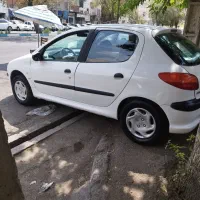 پژو 206 مدل 80 خوش رخ رنگ فابریک