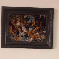 دوعدد تابلو فرش ماشینی|تابلو فرش|سنندج, |دیوار