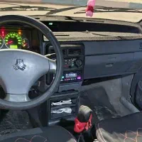 پراید هاچبک مشکی بی‌رنگ، کم‌کار و سالم|خودرو سواری و وانت|کرمان, |دیوار