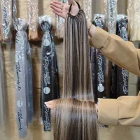 مو مصنوعی دم اسبی آفرو برس