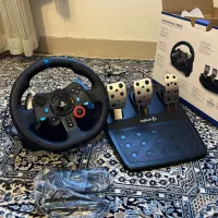 فرمان بازی Logitech G29 سالم و تمیز
