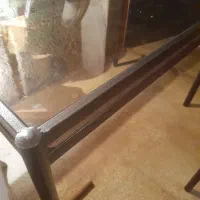 میز تک ۶ نفره فلزی سالم