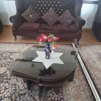 مبل 10نفره با کاور و عسلی|مبلمان خانگی و میز عسلی|بیجار, |دیوار