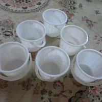 سطل ماست|ظروف نگهدارنده، پلاستیکی، یک‌بارمصرف|قم, تولید دارو و یخچال|دیوار