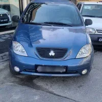 تیبا ۲ مدل ۹۵ آبی اطلسی