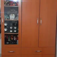 کمد دو تیکه بهمراه ویترین