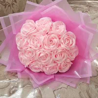 انواع دسته گل های روبانی|گل مصنوعی|میاندوآب, |دیوار