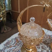 رنگ ثابت آبکاری طلا|ظروف سرو و پذیرایی|خرم‌آباد, |دیوار