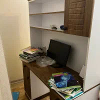 میز تحریر + کتابخانه ( ممبران )|میز تحریر و کامپیوتر|ری, دیلمان|دیوار