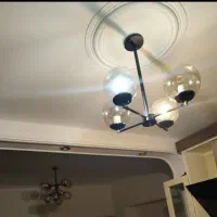 لوستر ۴شاخه  کاملا نو