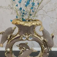 گلدان طلایی|صنایع دستی و سایر لوازم تزئینی|اهواز, فاز ۱ پادادشهر|دیوار