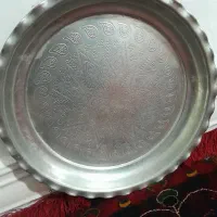 سینی مسی قدیمی|کلکسیون اشیاء عتیقه|خرم‌آباد, |دیوار