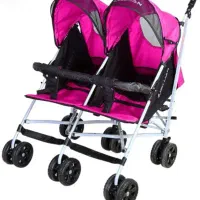 کالسکه دوقلو عصایی