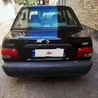 پراید مشکی مدل ۸۵ شاسی پلمپ|خودرو سواری و وانت|رشت, رودباری|دیوار