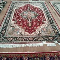 ی جفت فرش ماشینی نو ۴ روزه گرفتم|فرش|فیرورق, |دیوار