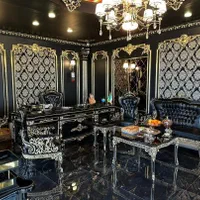 مبل کلاسیک اداری/میز مدیرعامل/ مبل منبتی مدل گرجی|دفتر کار|تبریز, |دیوار