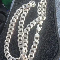 زنجیر نقره کارتیر.  عیار۹۲۵ ایتالیا.۱۰۵ گرم|جواهرات|تهران, جوادیه تهرانپارس|دیوار