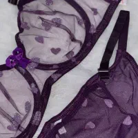 ست شورت و سوتین شیشه ای