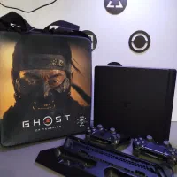 پی اس فور دو دسته Ps4 500g|کنسول، بازی ویدئویی و آنلاین|نسیم‌شهر, |دیوار