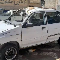 پراید مدل ۱۳۲ تصادفی