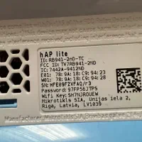 روتر میکروتیک HAP Lite مدل RB941-2nd-tc کارکرده|مودم و تجهیزات شبکه|اندیشه, اندیشه فاز ۴|دیوار