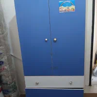 تخت خواب باخوش خواب و کمد لباس